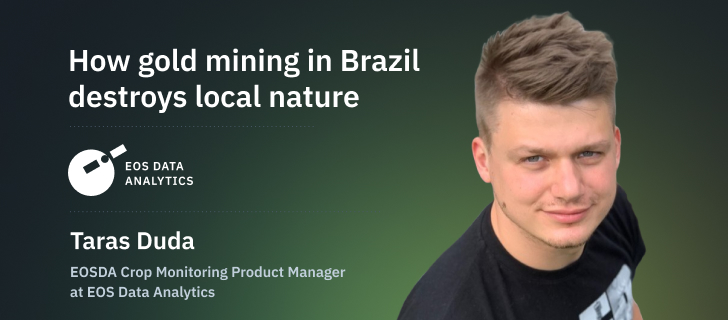 Taras Duda, EOSDA Crop Monitoring Product Manager at EOS Data Analytics. Image: EOS Data Analytics