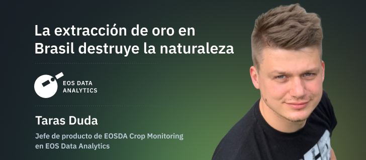 Taras Duda, Jefe de producto de EOSDA Crop Monitoring en EOS Data Analytics. Imagen: EOS Data Analytics