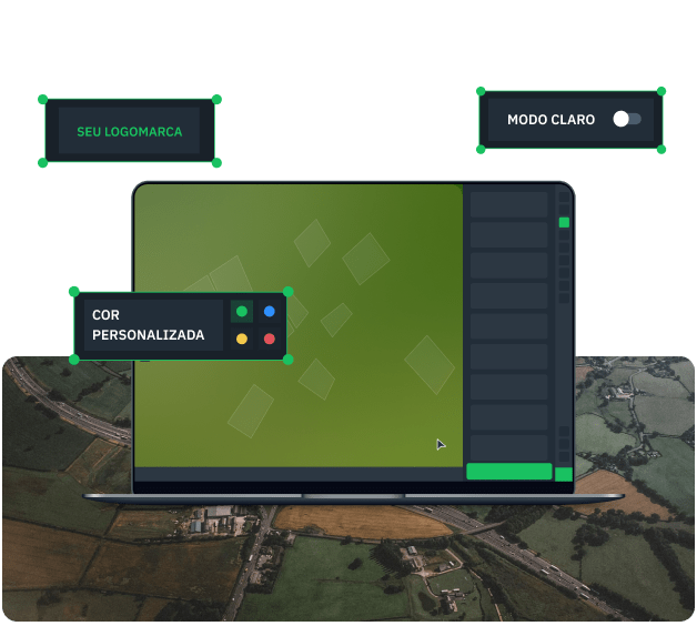 personalização da plataforma de EOSDA com a solução de marca branca