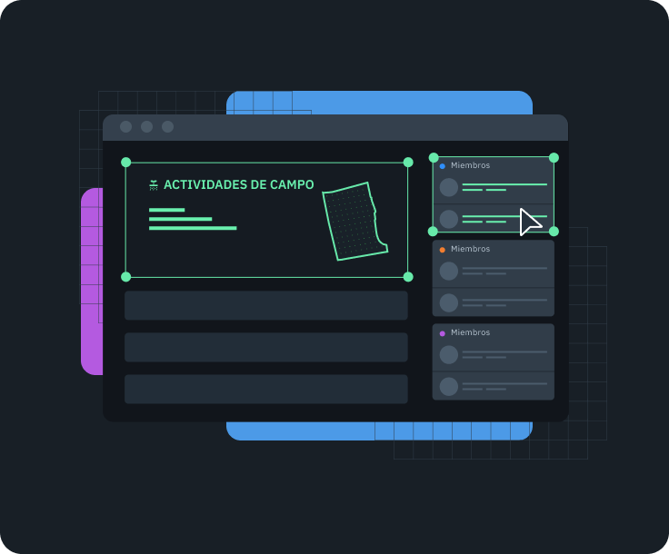 acceso a los datos para varios miembros del equipo