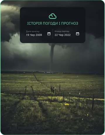 аналіз архівних погодних даних