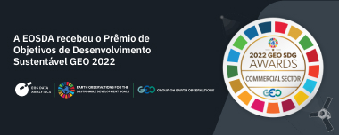 A EOS Data Analytics Recebe O Prêmio GEO SDG 2022