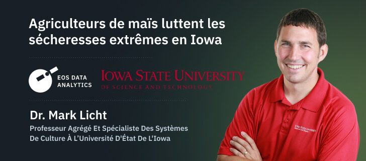 Dr. Mark Licht, professeur agrégé et spécialiste des systèmes de culture à l’Université d'État de l'Iowa