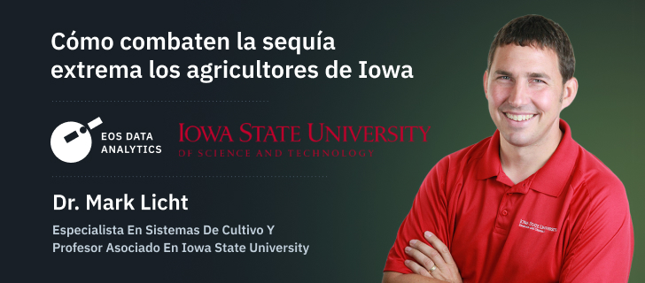 Dr. Mark Licht, especialista en sistemas de cultivo y profesor asociado en Iowa State University