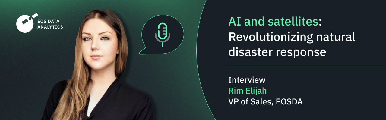 Rim Elijah on harnessing space tech for natural disaster recovery