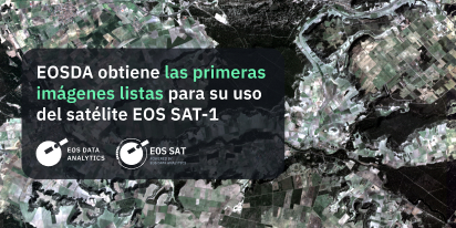 Primera Imagen Lista Para Su Uso Del Satélite EOS SAT-1