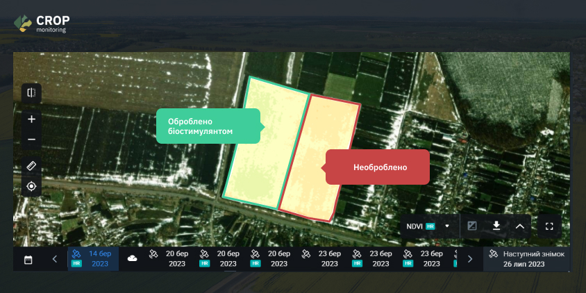 Моніторинг полів