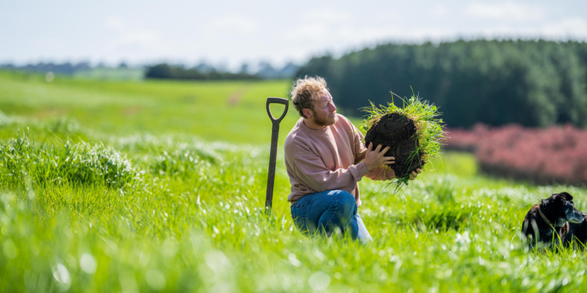 Soil can store gigatons of carbon, and Yard Stick wants to measure it all