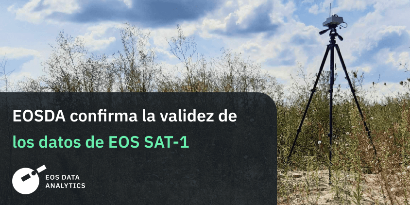 Los científicos de EOSDA probaron sobre el terreno el dispositivo Sunscan en el marco del proyecto GoldenEye