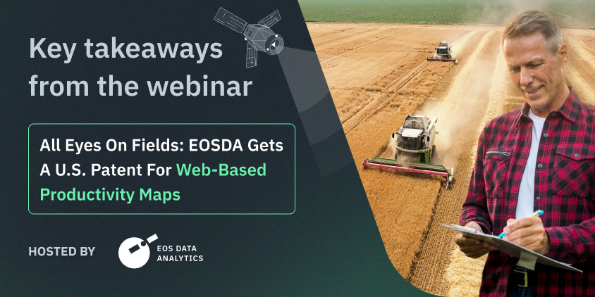 Webinar about crop productivity maps technology for agribusinesses