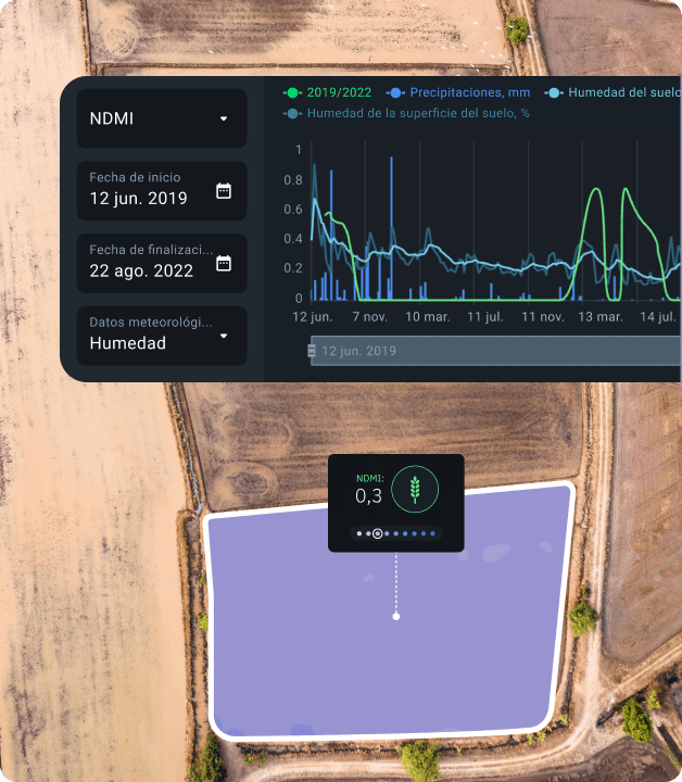 monitorización de la deforestación en EOSDA Forest Monitoring