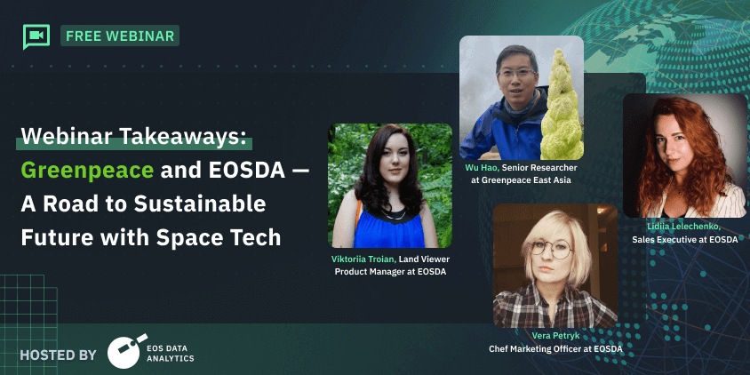 webinar about responding to environmental risks with space tech