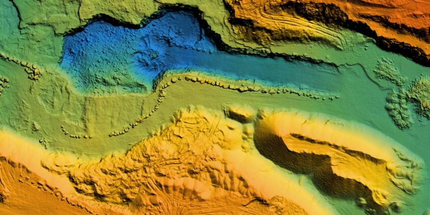 cartografía del suelo con radar y lidar
