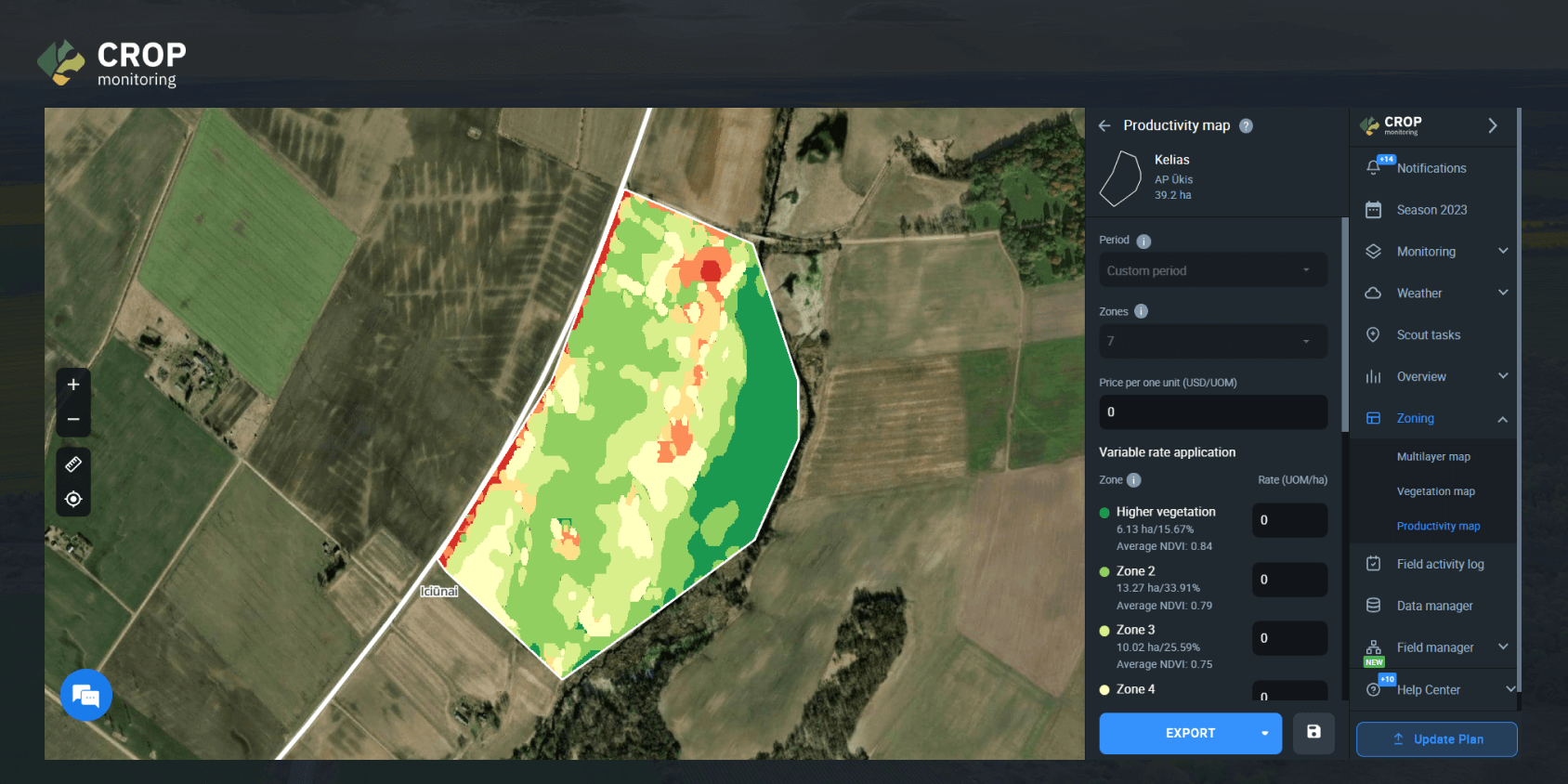 UAB iAgro Consults Farmers In Lithuania Using Remote Sensing