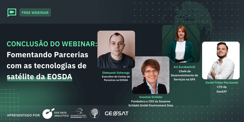 webinar sobre o fomento de parcerias com a EOS Data Analytics