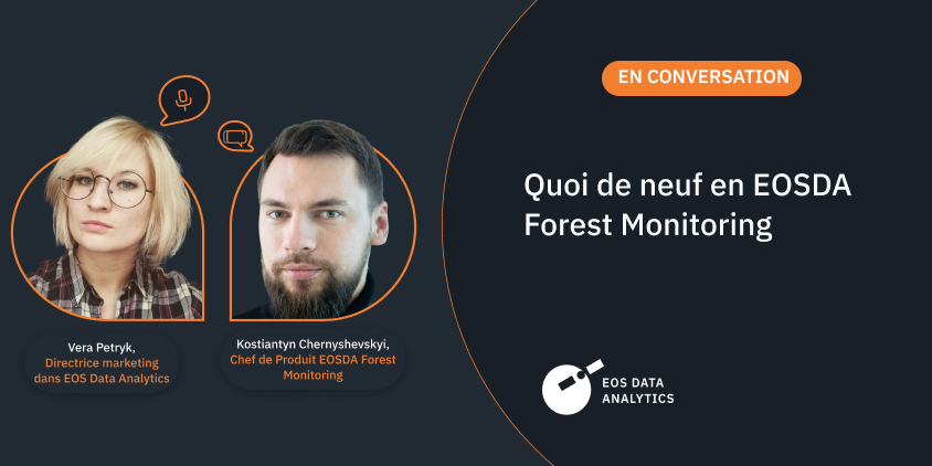 Balise alternative: entretien avec Vera Petryk et Kostiantyn Chernyshevskyi sur la mise à jour transformationnelle d’EOSDA Forest Monitoring