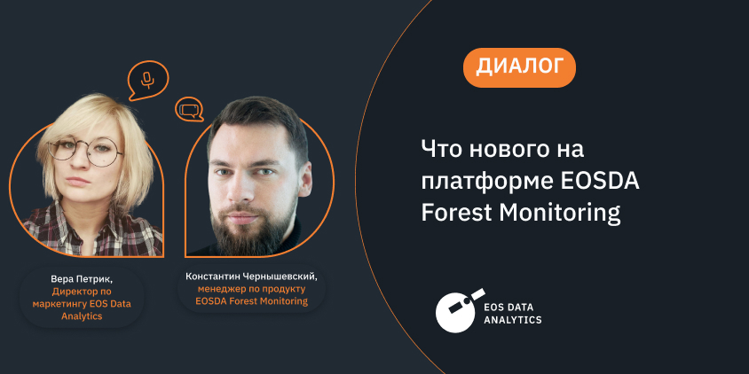 интервью с Верой Петрик и Константином Чернышевским о кардинальном обновлении EOSDA Forest Monitoring