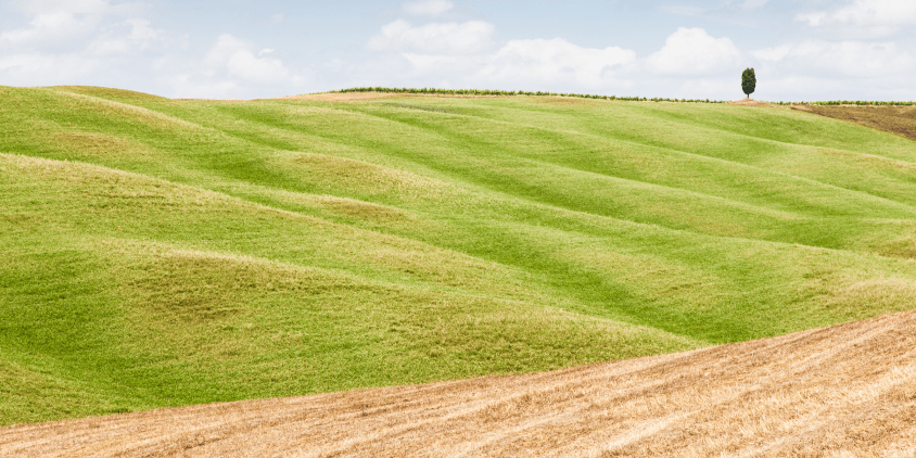 Hill slope erosion