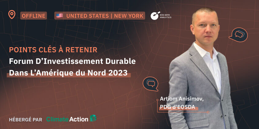 Artiom Anisimov Au Forum D’Investissement Durable Dans L’Amérique