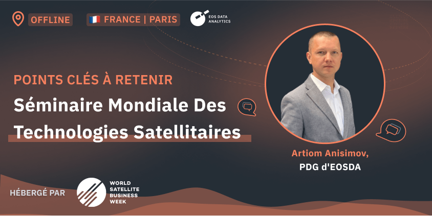 Artiom Anisimov Au Séminaire Mondiale Des Technologies Satellitaires