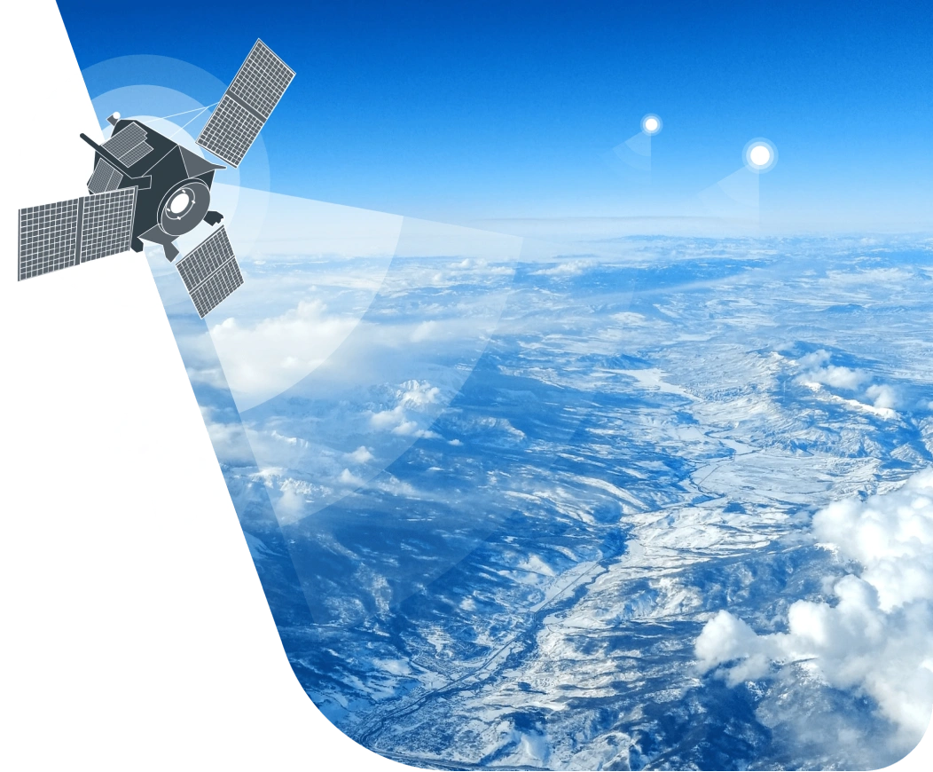 Satellite intro image