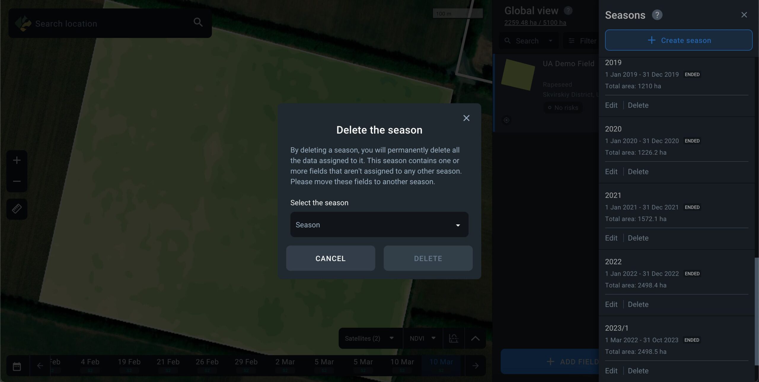 why you should choose one season when deleting another