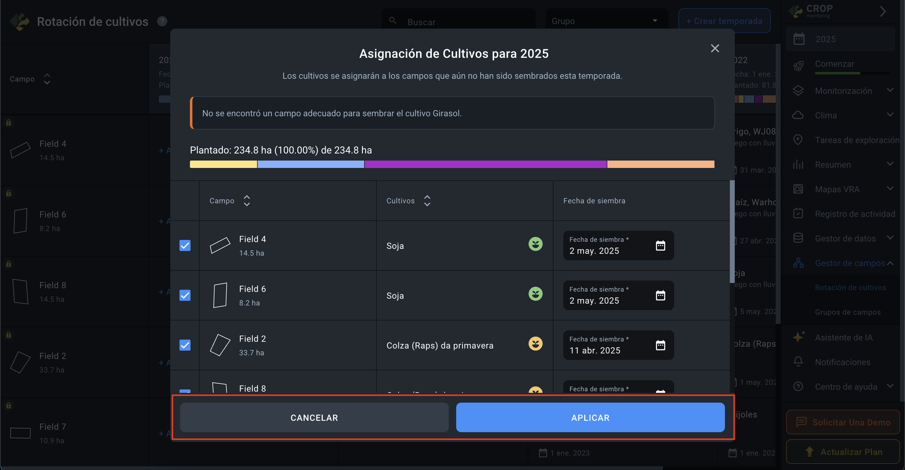 cómo guardar los resultados