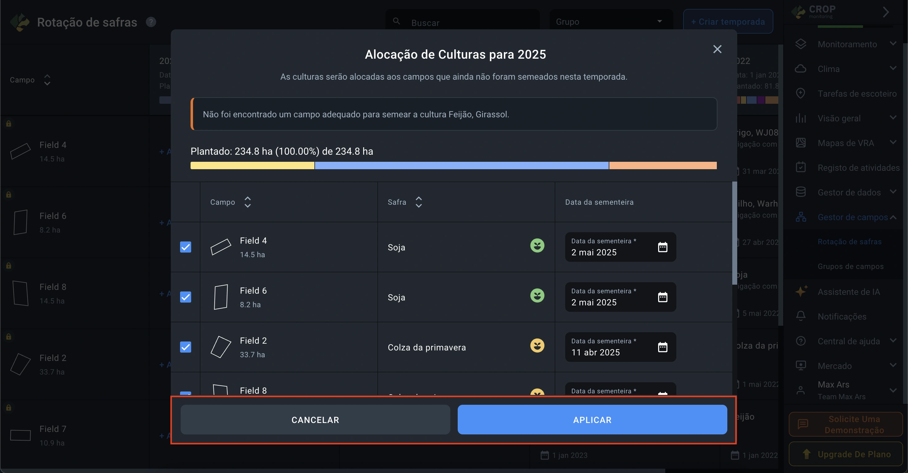 como salvar resultados