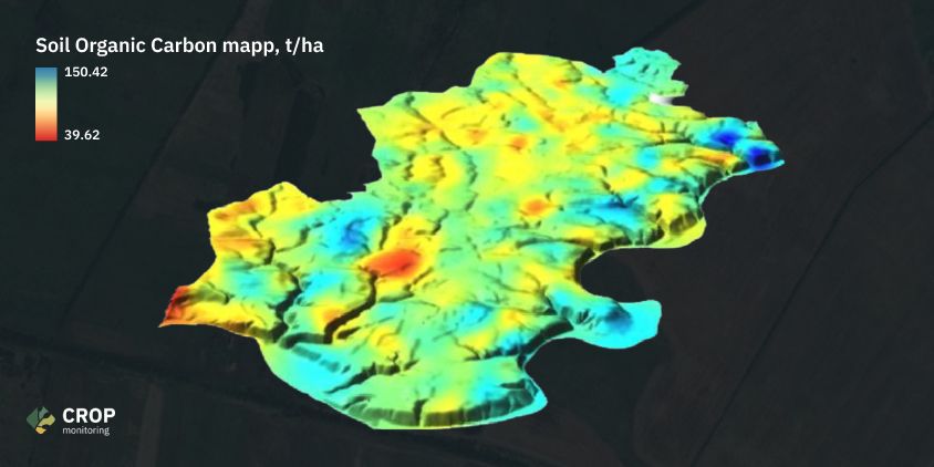 Um mapa 3D da distribuição de SOC apresentado em um artigo científico