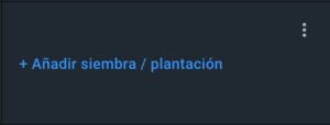 cómo añadir una siembra a un campo