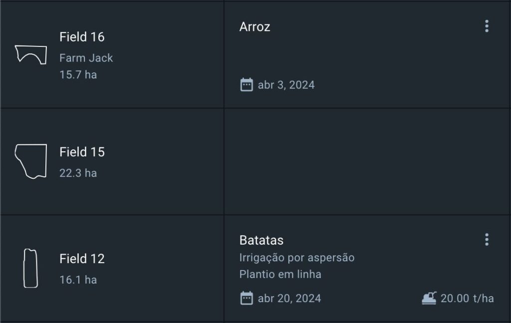 como é o campo sem uma temporada