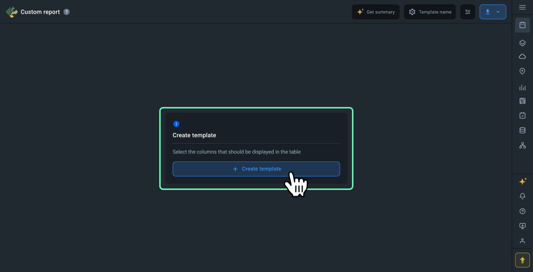 create custom report