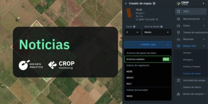 EOSDA Crop Monitoring: Creador De Mapas Ya Disponible