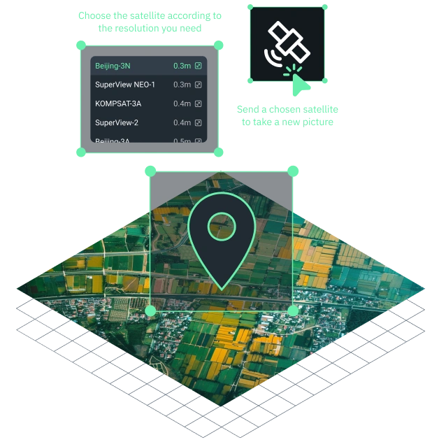 new high resolution imagery option on EOSDA Landviewer