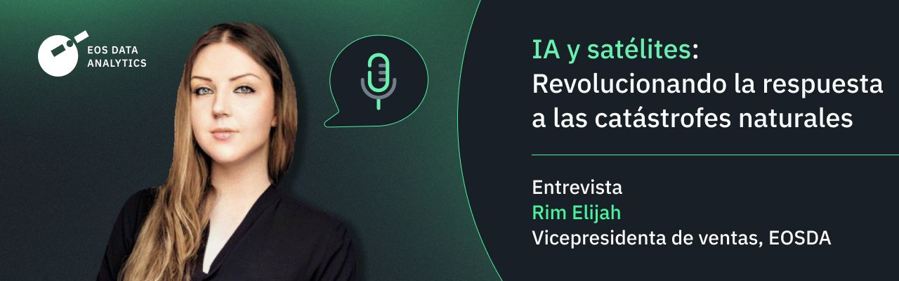 Rim Elijah habla sobre el uso de tecnología espacial para la recuperación de la zona tras una catástrofe natural