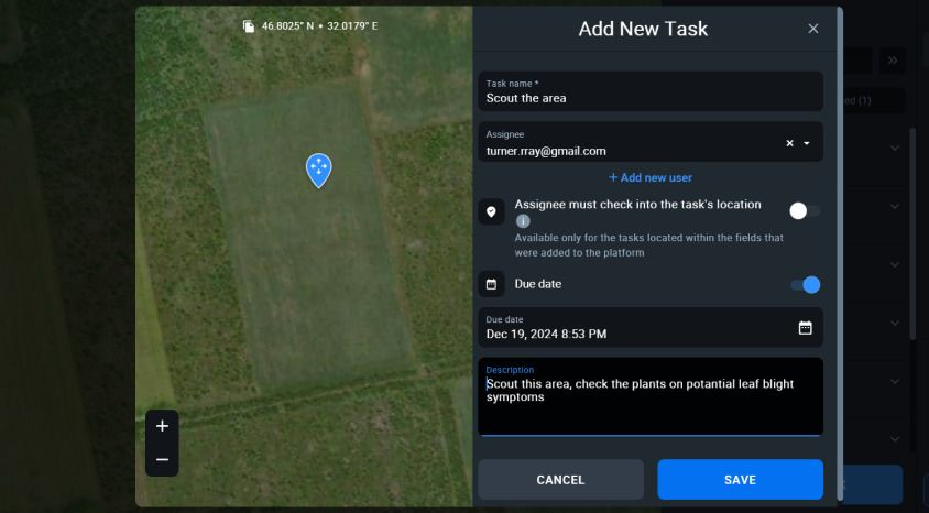 Scouting feature