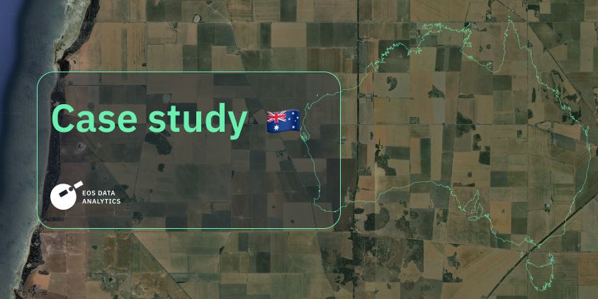 a case study about crop classification in South Australia
