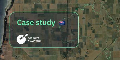 EOSDA Classified Crops In Australia For Climate Reports