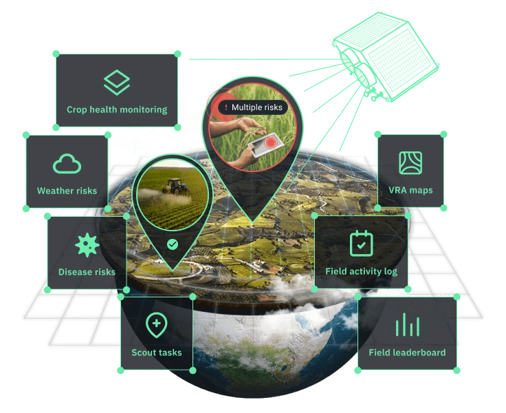 smart crop monitoring solution by EOSDA