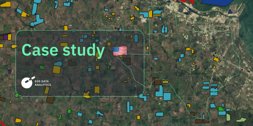 field boundary detection and crop classification in Texas