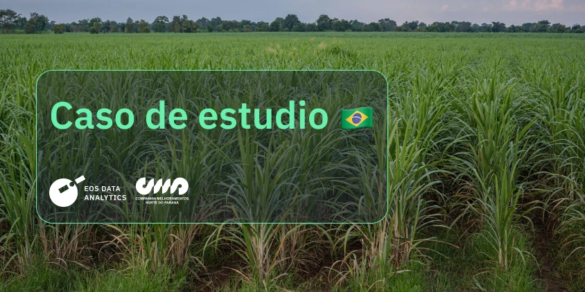 CMNP utiliza teledetección en campos de caña de azúcar en Brasil