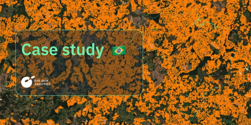 sugarcane mapping verification in Brazil by EOSDA