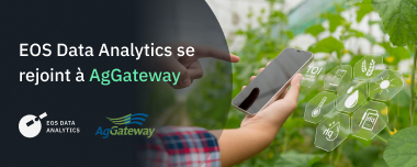 EOS Data Analytics devient le membre d'AgGateway. Image: EOS Data Analytics