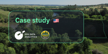 EOSDA Дает Доступ К Данным Для Nebraska Forest Service
