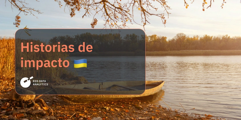 un nuevo ecosistema comienza a formarse en la denominada Gran Pradera, antaño sumergida, tras la explosión de la presa de Kajovka