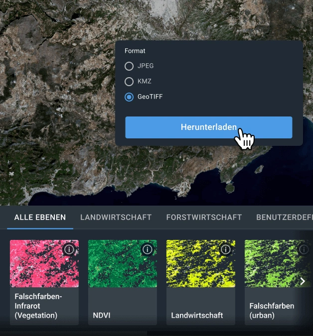 Download und Analyse von MODIS-Daten
