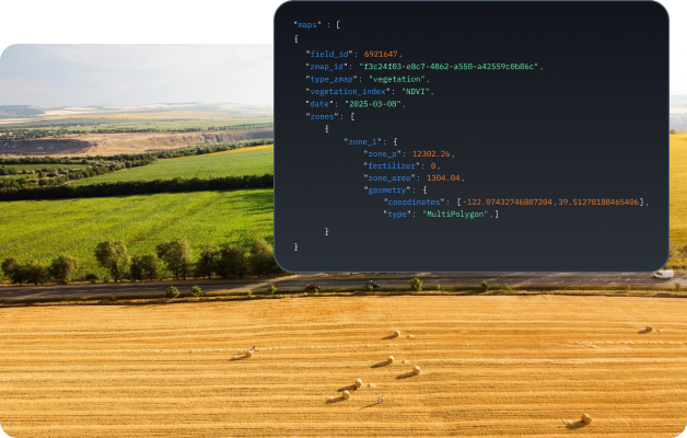farming satellite tracking api