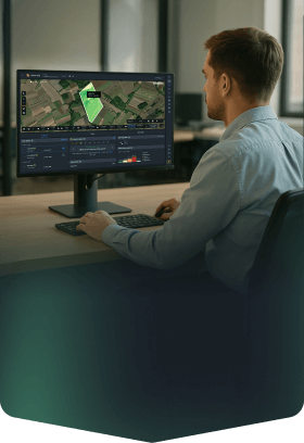 monitoramento de campo com índice NDVI