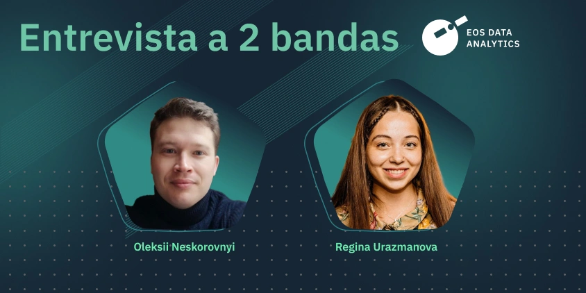 entrevista a 2 bandas, secuestro de carbono con ayuda de la IA y ML