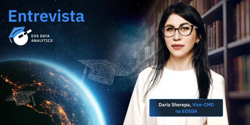 entrevista com Daria Sherepa sobre o Programa de Divulgação Acadêmica da EOSDA